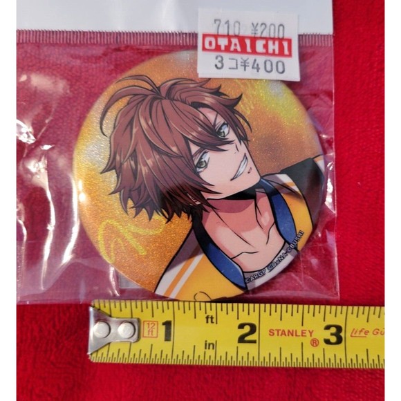 Hayasaka Kehei Can Button Pin Argonavis from Bang Dream! Aaside ARGP DeNA Bushi - Picture 4 of 4